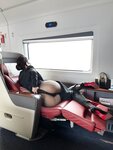 脸红Dearie - NO.042 (2023.02.14) 动车上的艳女 [69P-276M]