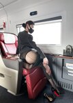 脸红Dearie - NO.042 (2023.02.14) 动车上的艳女 [69P-276M]