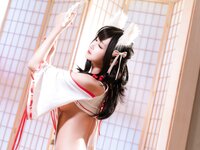 [Cosplay] Sandu 69 三度69 - Fox Witch 狐巫女