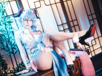 [Cosplay] Sally Dorasnow - Ganyu QiPao