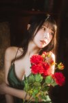 香草喵露露 - NO.045 杨枝甘露 绿色连衣裙 [45P1V-1.19GB]