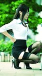 香草喵露露 - NO.038 丝袜西装诱惑 [25P-295MB]