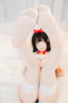 [Cosplay] 萝莉神楽板真冬之白丝猫娘