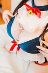 [Cosplay] 萝莉神楽板真冬之白丝猫娘