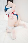 [Cosplay] 萝莉神楽板真冬之白丝猫娘