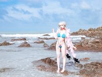 二佐Nisa - NO.087 碧蓝可畏泳装 [27P-198MB]