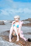 二佐Nisa - NO.087 碧蓝可畏泳装 [27P-198MB]