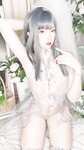 二佐Nisa - NO.082 私房自拍蓝色网状比基尼 [38P-133MB]