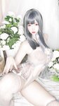 二佐Nisa - NO.082 私房自拍蓝色网状比基尼 [38P-133MB]