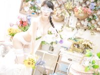 香草喵露露 - NO.021 白色玫瑰 [49P2V-1.14GB]
