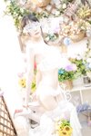 香草喵露露 - NO.021 白色玫瑰 [49P2V-1.14GB]