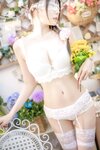 香草喵露露 - NO.021 白色玫瑰 [49P2V-1.14GB]