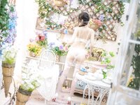 香草喵露露 - NO.021 白色玫瑰 [49P2V-1.14GB]
