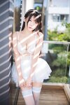 香草喵露露 - NO.040 杨枝甘露 白色纱裙 [48P1V-1.22GB]