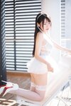 香草喵露露 - NO.040 杨枝甘露 白色纱裙 [48P1V-1.22GB]