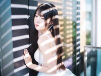 香草喵露露 - NO.040 杨枝甘露 白色纱裙 [48P1V-1.22GB]