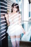 香草喵露露 - NO.040 杨枝甘露 白色纱裙 [48P1V-1.22GB]