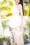 香草喵露露 - NO.040 杨枝甘露 白色纱裙 [48P1V-1.22GB]