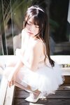香草喵露露 - NO.040 杨枝甘露 白色纱裙 [48P1V-1.22GB]