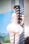 香草喵露露 - NO.040 杨枝甘露 白色纱裙 [48P1V-1.22GB]