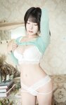 香草喵露露 - NO.022 白绿套装 [44P4V-866MB]