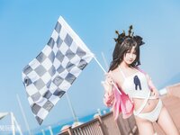 [Cosplay] Sandu 69 三度69 - Rin Swimsuit 泳装凛