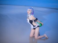 二佐Nisa - NO.036 蕾姆海边 [10P-13MB]