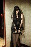 [Cosplay] 玥儿玥 黑色情趣 肉丝