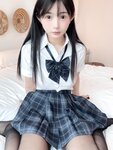 [Cosplay] 桜井宁宁 - JK制服