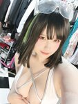 [Cosplay] 阿半今天很开心 - 银色泳装