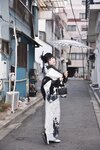 [Cosplay] 水淼aqua - Black Lace Kimono&Lingerie