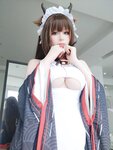 [Cosplay] Coser小姐姐白银 - 碧蓝航线 樫野
