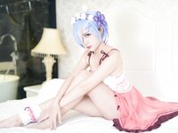 二佐Nisa - NO.041 蕾姆睡衣 [7P-151MB]