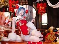 [Cosplay] 清水由乃 - 柴郡新春旗袍