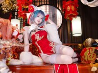 [Cosplay] 清水由乃 - 柴郡新春旗袍
