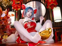 [Cosplay] 清水由乃 - 柴郡新春旗袍