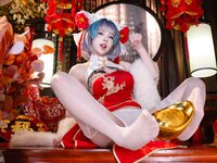 [Cosplay] 清水由乃 - 柴郡新春旗袍
