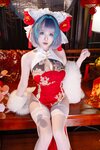 [Cosplay] 清水由乃 - 柴郡新春旗袍