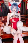 [Cosplay] 清水由乃 - 柴郡新春旗袍