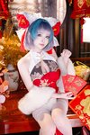 [Cosplay] 清水由乃 - 柴郡新春旗袍