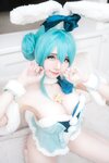 [Cosplay] Sally Dorasnow - Miku bunnygir