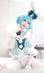 [Cosplay] Sally Dorasnow - Miku bunnygir