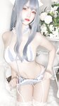 二佐Nisa - NO.091 私房自拍蓝格比基尼女仆 [40P-212MB]