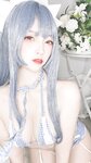 二佐Nisa - NO.091 私房自拍蓝格比基尼女仆 [40P-212MB]
