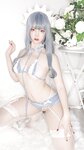 二佐Nisa - NO.091 私房自拍蓝格比基尼女仆 [40P-212MB]