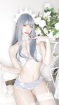 二佐Nisa - NO.091 私房自拍蓝格比基尼女仆 [40P-212MB]