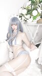 二佐Nisa - NO.091 私房自拍蓝格比基尼女仆 [40P-212MB]