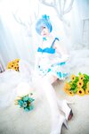 [Cosplay] 猫君君MaoJun - 蕾姆花嫁