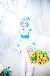 [Cosplay] 猫君君MaoJun - 蕾姆花嫁