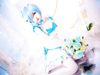 [Cosplay] 猫君君MaoJun - 蕾姆花嫁